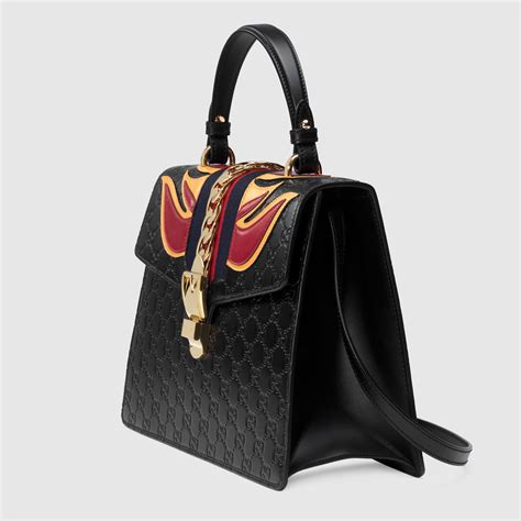 gucci sylvie medium chain bag|gucci sylvie bag history.